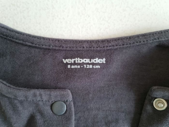 Ensemble robe fleurs et gilet Verbaudet 8 ans - photo numéro 7