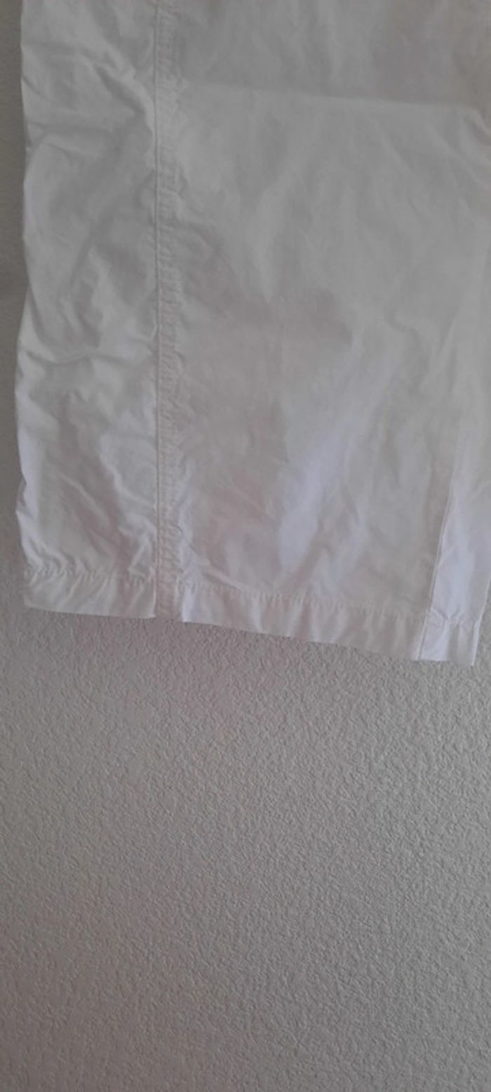 Pantalon style cargo blanc Taille L - photo numéro 7
