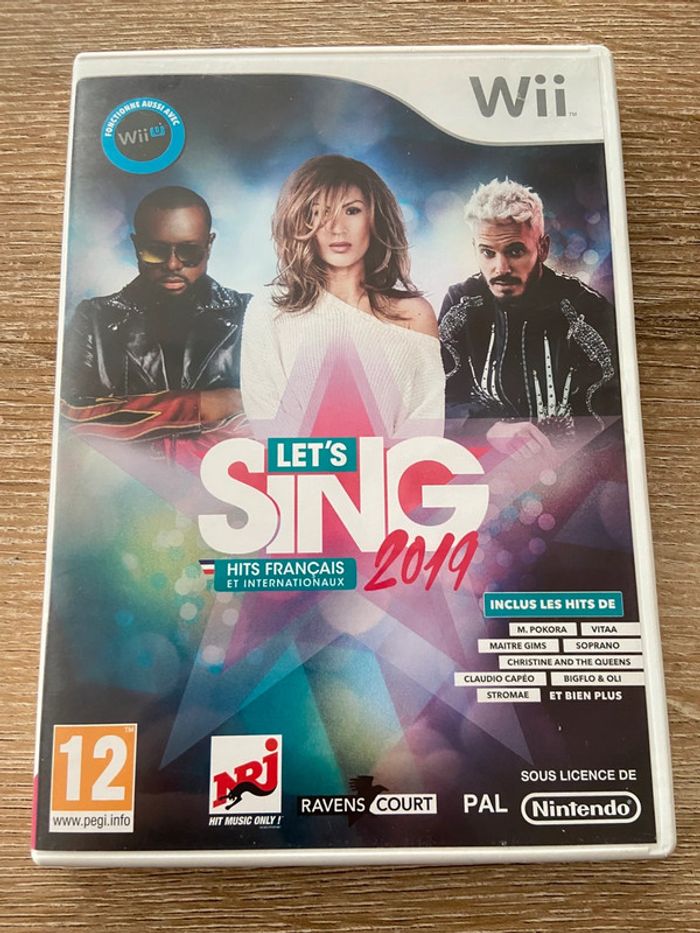 Let’s sing 2019 nintendo wii
