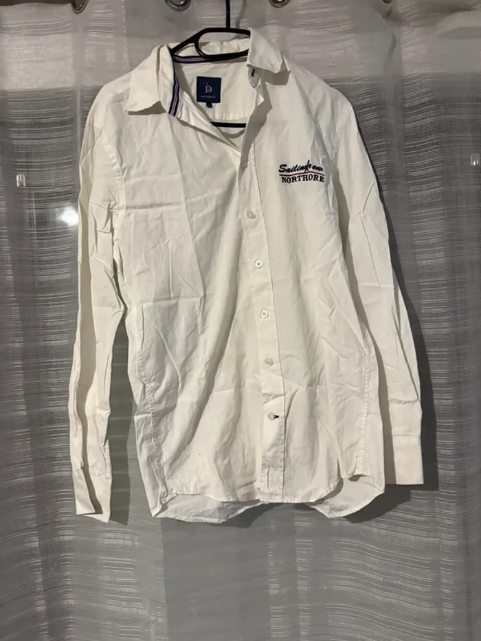 Chemise blanche manche longue