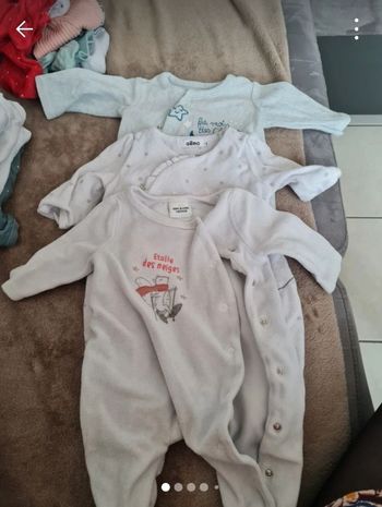Lot pyjamas 1M
