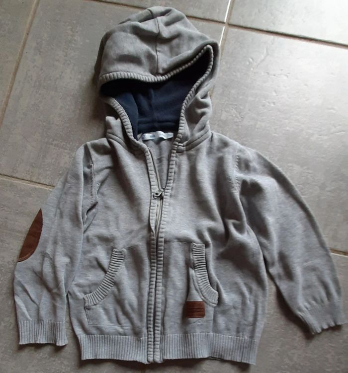 Gilet zippé gemo 5ans