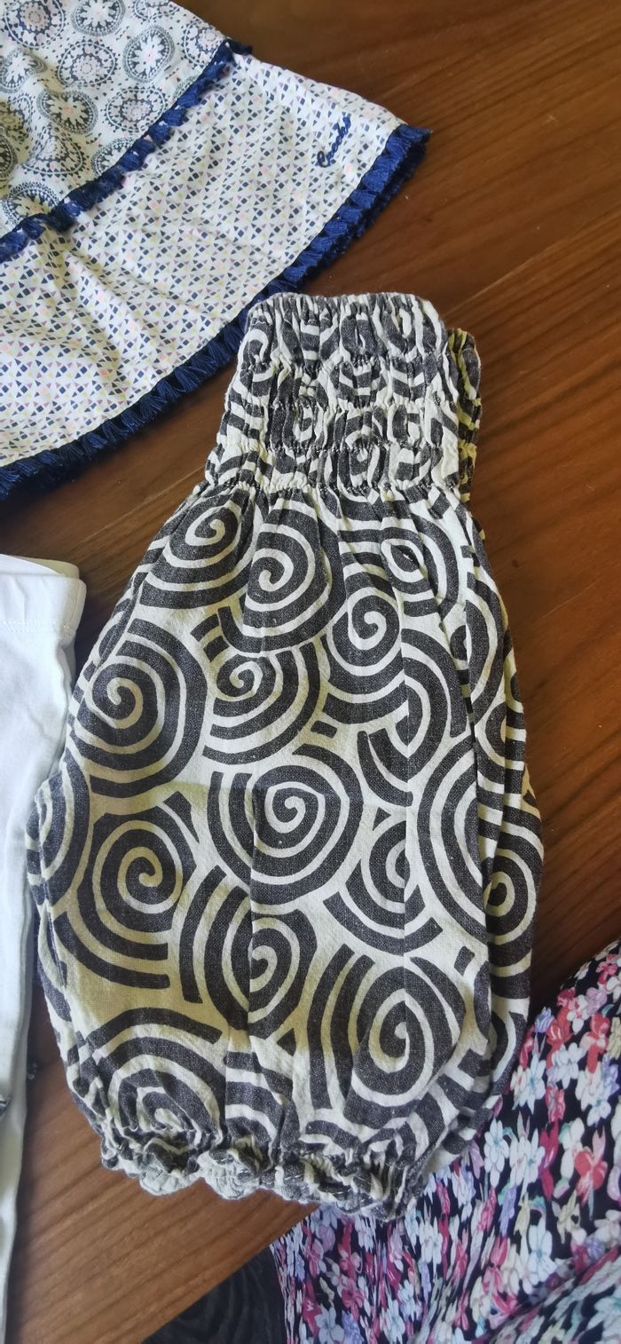 Robes et pantalons bébé fille 12 mois été 74cm - photo numéro 4