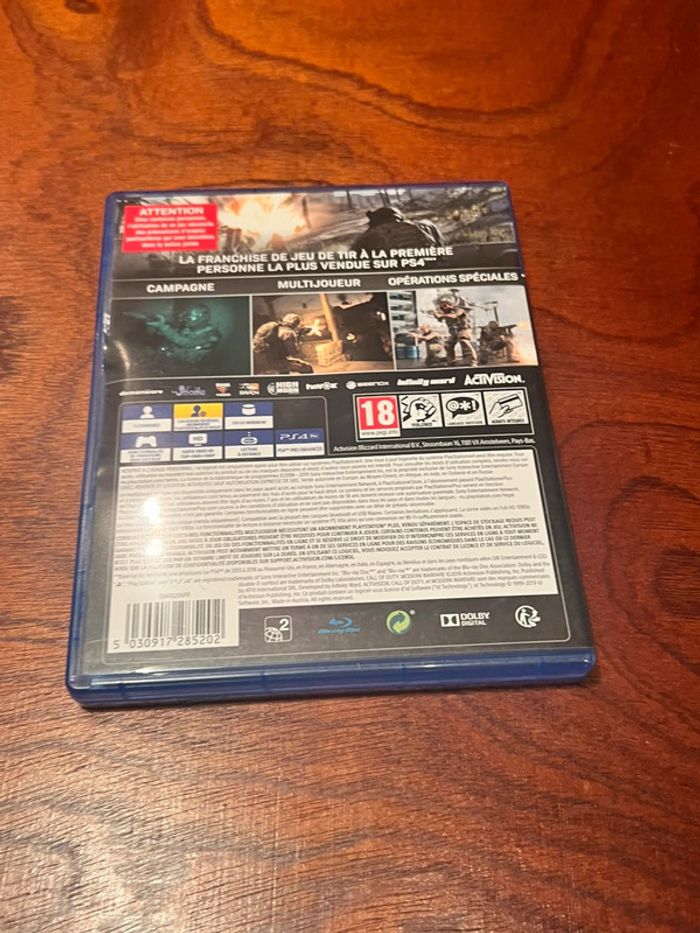 call of duty modern warfare ps4 - photo numéro 3