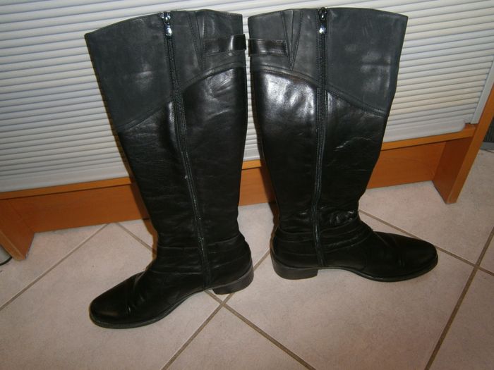 Bottes cavalières noires DORKING P39 - photo numéro 2