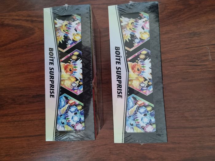 2 coffrets pokemon boîte surprise ev8.6 - photo numéro 6