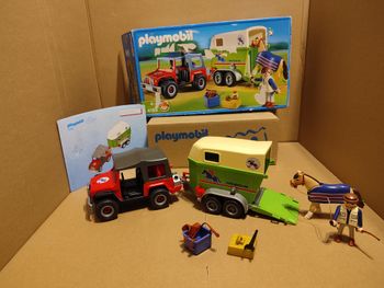 Playmobil 4189 Cavalier avec 4x4 - occasion