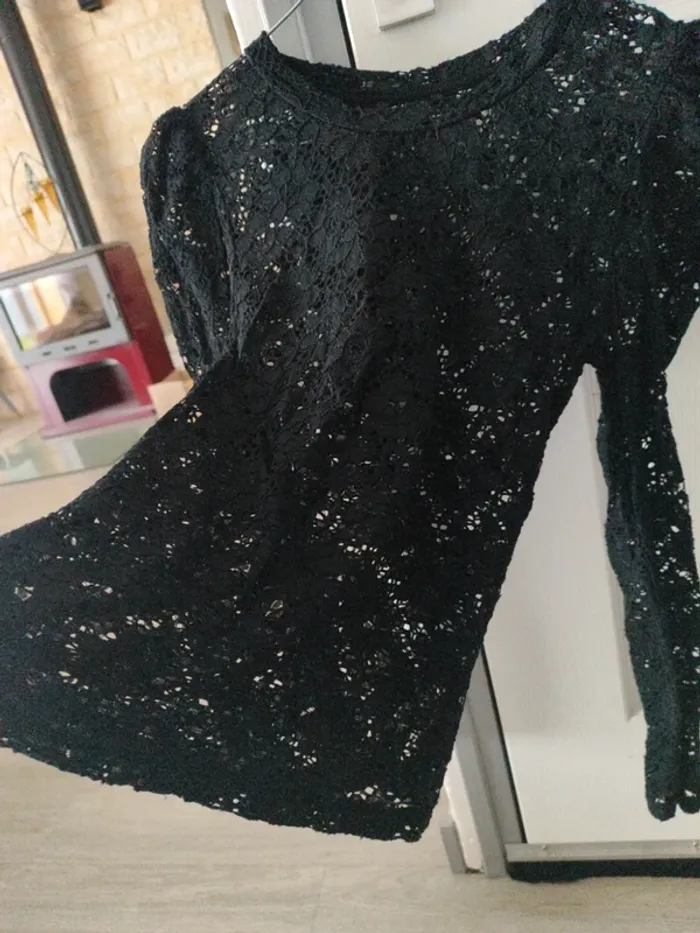 💥 haut dentelle transparent 💥 - photo numéro 4