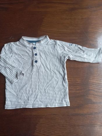 T shirt Obaïbi manches longues 6 mois