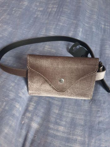 Ceinture pochette grise