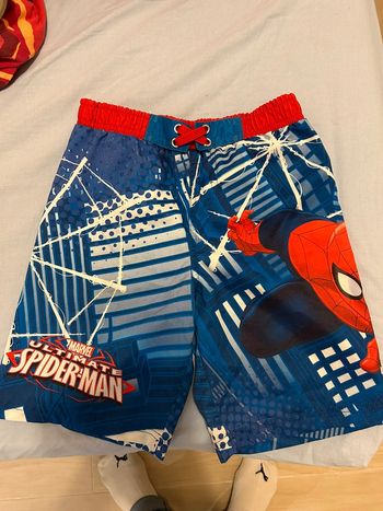 Short / maillot de Bain Spider-Man 8 ans