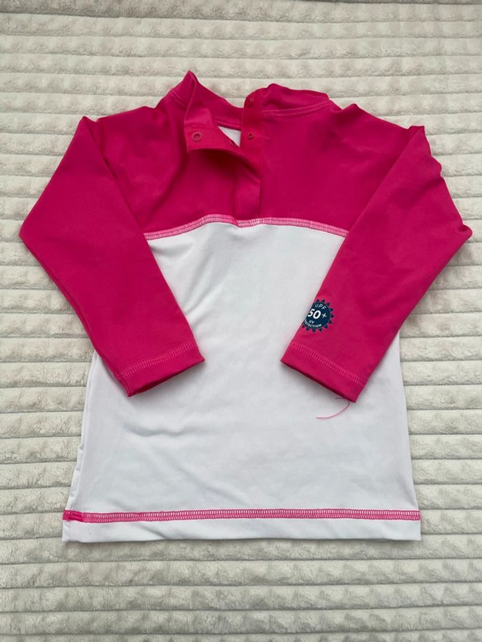 Tee-shirt anti UV fille, 18/24 mois - photo numéro 2