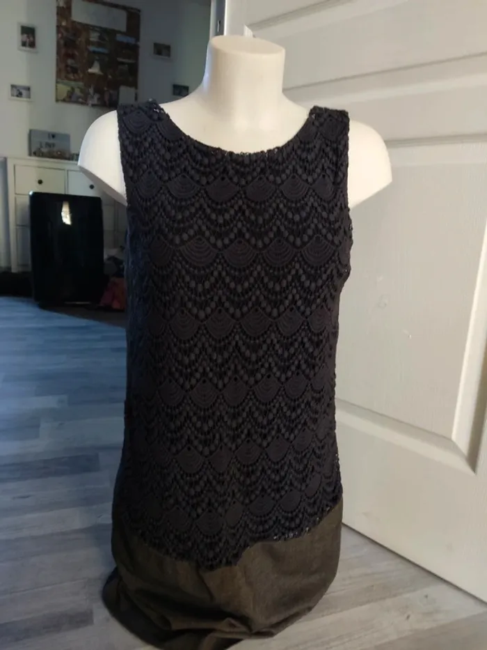 Robe noir et doré