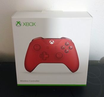 😍 manette Rouge Xbox one sx séries xs et pc en boîte