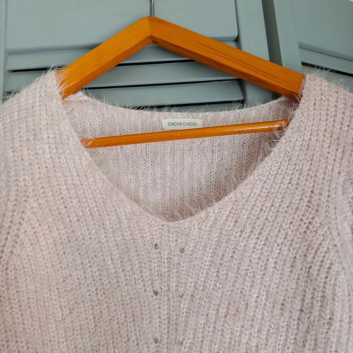 Pull doux doux a "poils" - photo numéro 2
