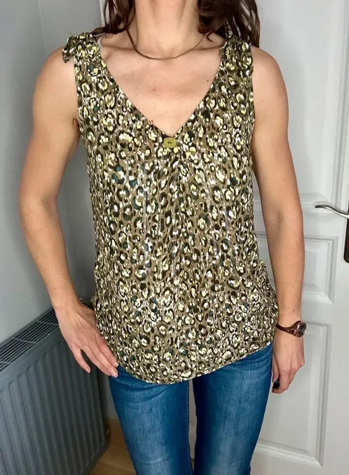 Ravissant petit haut – Grain de Malice – Taille 38 / M - photo numéro 3