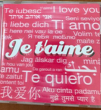 CD compilation, 2005, je t’aime 