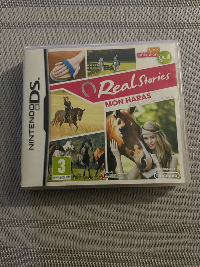 Real Stories Mon Haras Jeu Nintendo DS FR