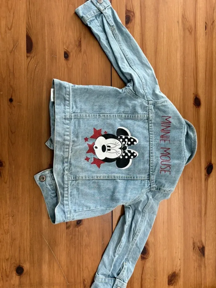 Veste en jean Minie 4 ans - photo numéro 2