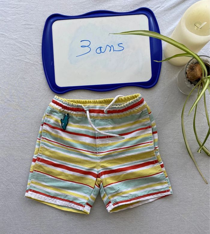 Maillot de bain short - 3 ans - Sergent major - TBE - photo numéro 5