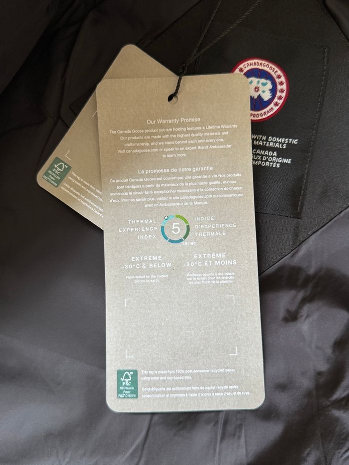 Parka Canada Goose Macmillan neuf taille M label rouge manteau doudoune - photo numéro 5