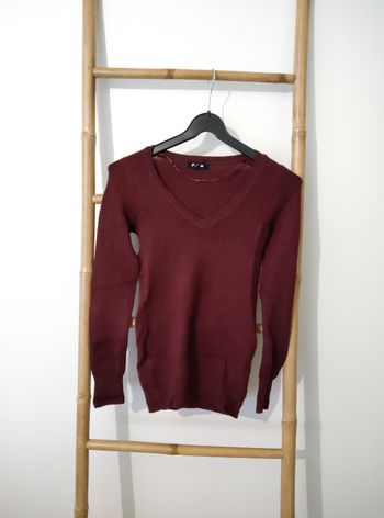 Pull bordeaux jennyfer