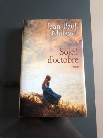 Roman livre soleil d’octobre Jean-Paul malaval