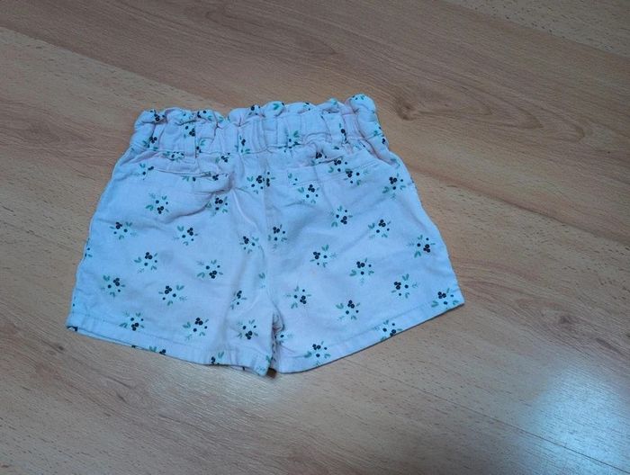 Short coton en lin fille 4 ans Sergent Major - photo numéro 4