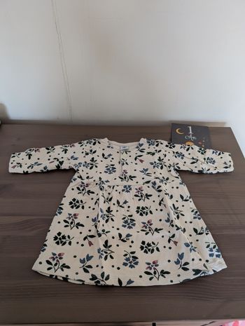 Robe manches longues petit bateau 12 mois