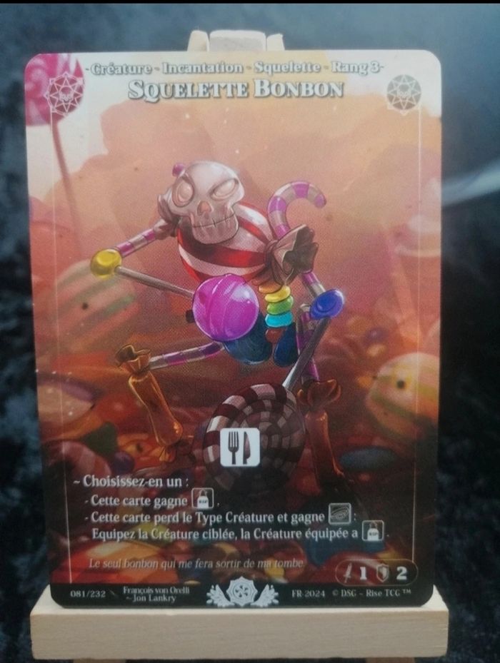 Rise TCG candypocalypse Squelette bonbon 81/232