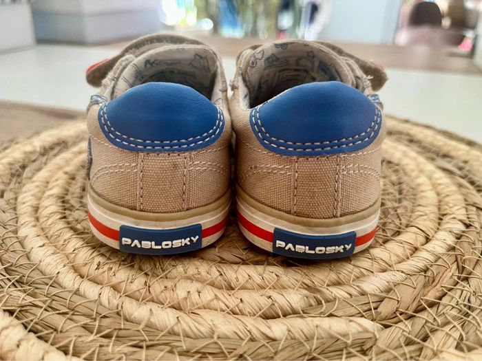 Baskets basse à scratch pointure 21 - photo numéro 8