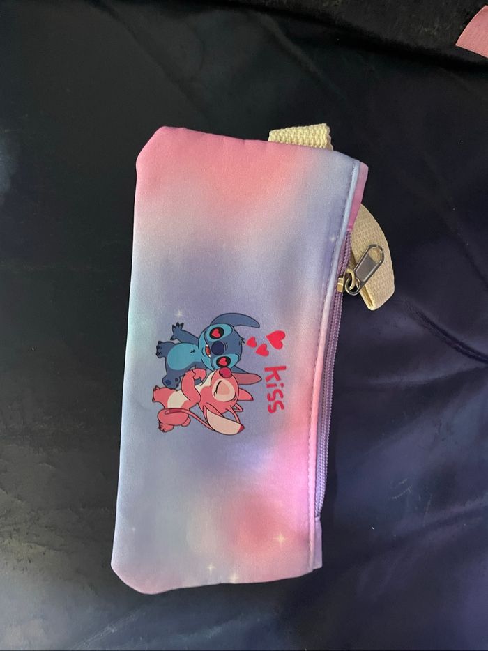 Stitch et Angel sac à dos , sac et trousse neuf - photo numéro 3