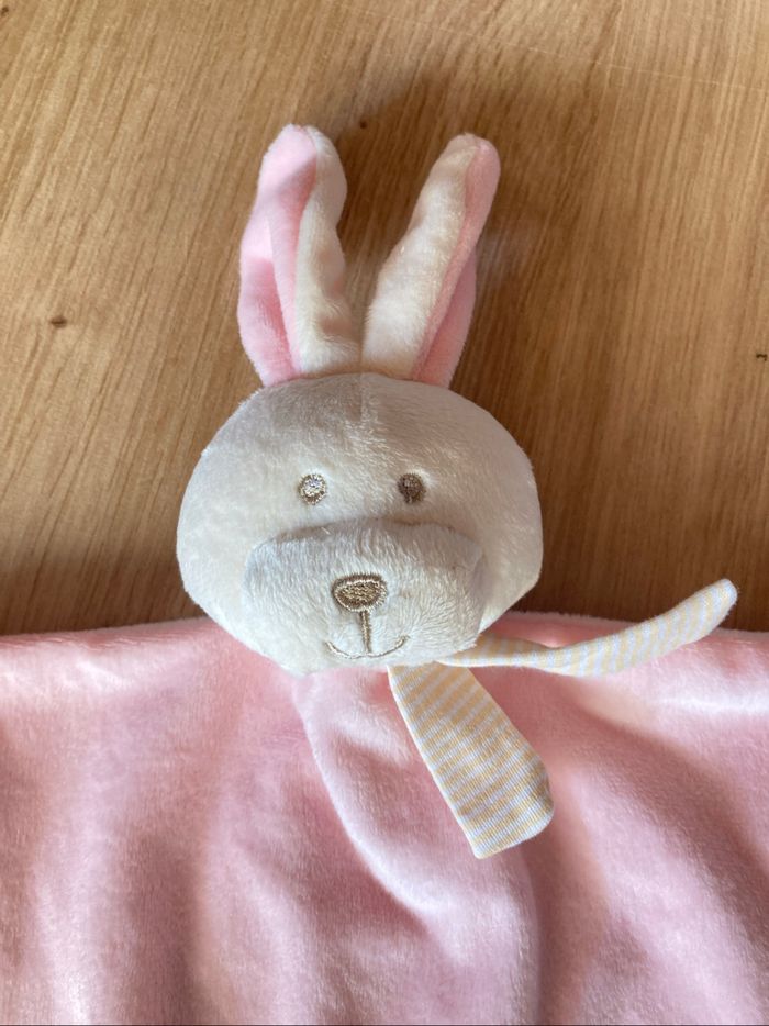 Doudou lapin rose - photo numéro 2