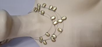 Collier fantaisie doré - TBE