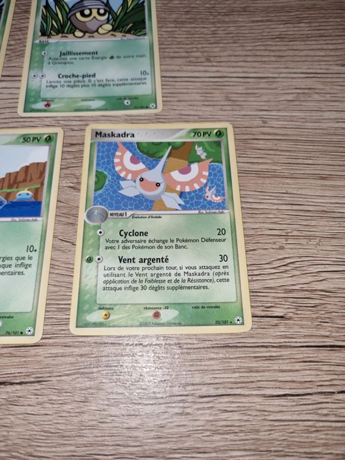 7 carte pokémon 2005 légende oublié - photo numéro 8