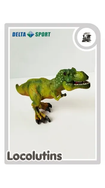 🚂 Figurine ▪ T-rex dinosaure pleine et solide