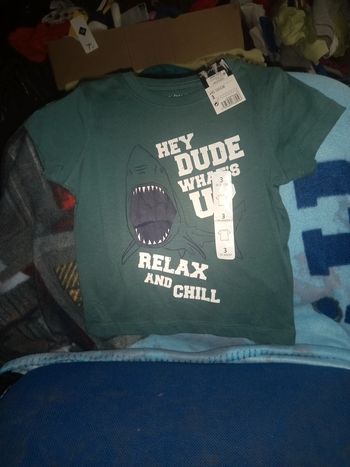 Tee-shirt  3 ans in extenso