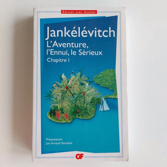 Livre - L'aventure, l'ennui, le sérieux