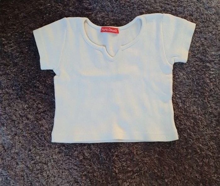 T-shirt blanc Mimi Couette - Taille 6/8 ans