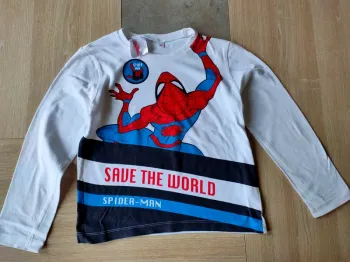 Tee-shirt spiderman 6 ans