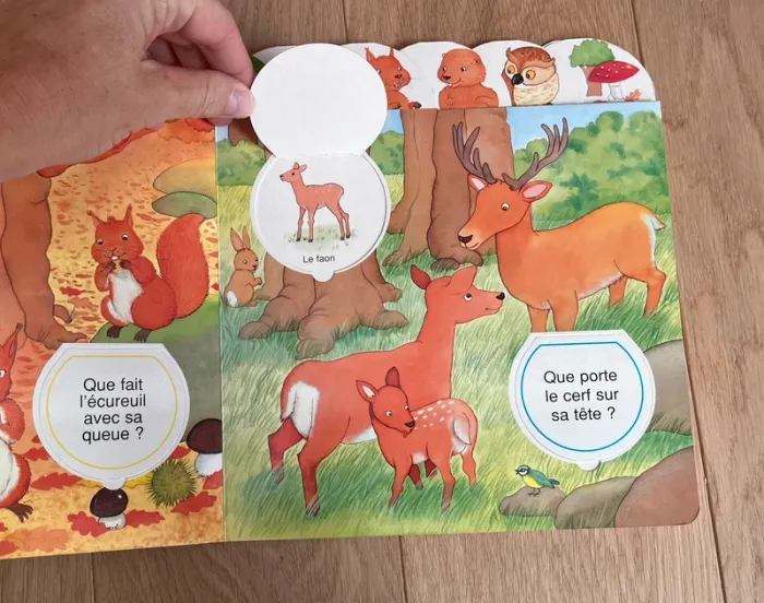 Livre pop up - les petits secrets de la forêt - photo numéro 3
