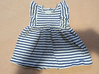 Ravissante robe style marin Vert Baudet T.3 mois
