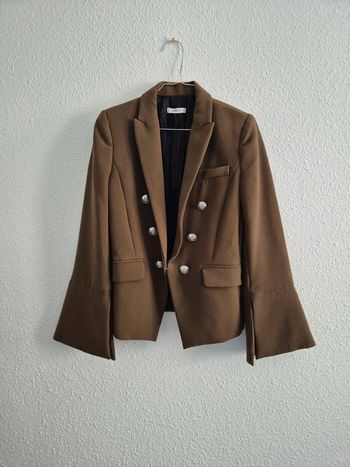 Blazer kahki mango