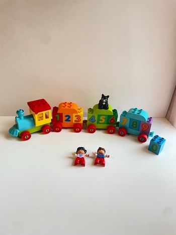 Lego duplo le train des chiffres