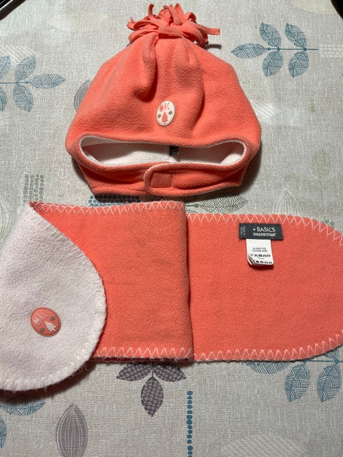 Bonnet et écharpe polaire Orchestra