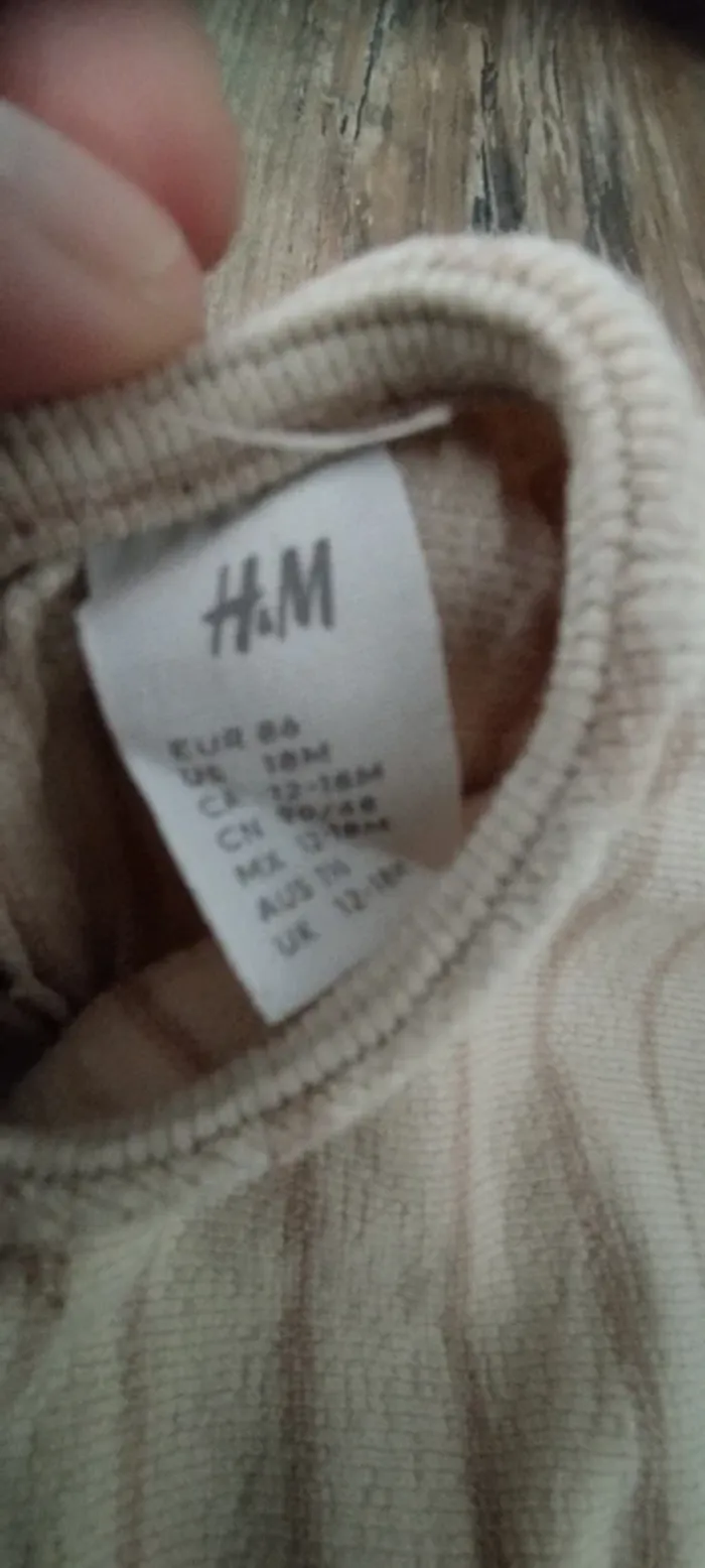 Combinaison pantalon crème H&m fille - photo numéro 4