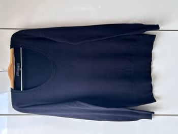 Pull noir col à paillettes Lola Liza - Taille XXS