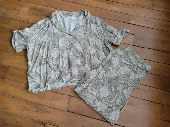 Ensemble chemise et pantalon de pyjama - Bouchara