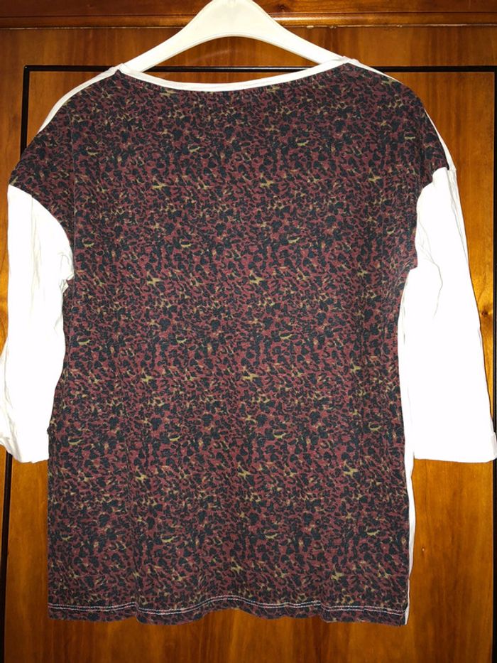 T-shirt 36/38 manches trois quart Maison Scotch - photo numéro 5