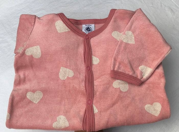 Pyjama velours Petit Bateau 3 mois - photo numéro 4